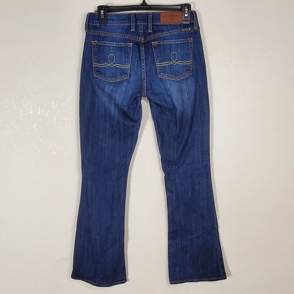 Lucky Brand Sofia Bootcut Jeans Women Size 6/28 Dark Blue Denim Vintage Y2K - Picture 2 of 14